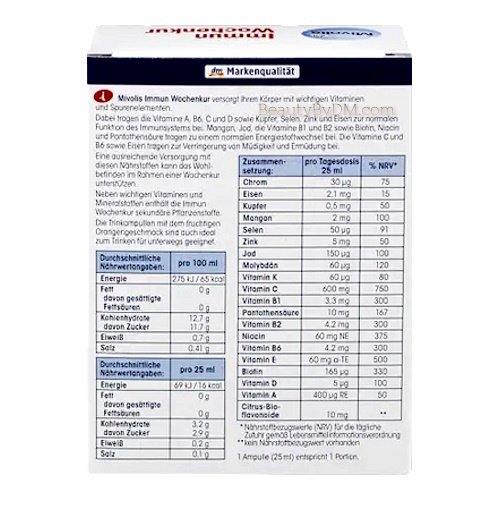 Mivolis Immune Weekly Cure