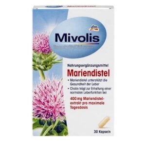 Mivolis Milk Thistle contributing the Function of Liver / Bile System, 40 pcs