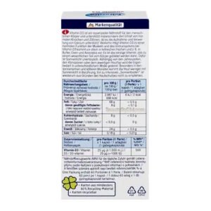 Mivolis Vitamin D3 for Bones, Muscles & Immune System, 60