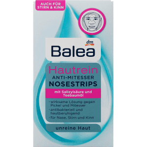 Balea Skin Clean Anti-Blackhead Nose Strips, 3 pcs