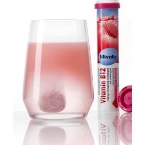 Mivolis Effervescent Tablets Vitamin B12, 20 pcs