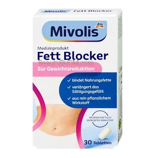 Mivolis Fat Blocker for Weight Loss, 100% Herbal,