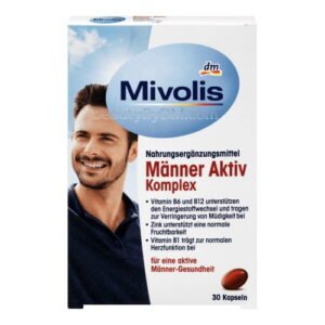 Mivolis Men Active Complex contributing Fertility & Active Life, 30 pcs