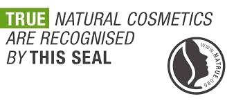 Natrue recognition Logo for certified natural cosmetics products