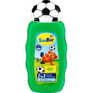 Saubar kids soccer 2in1 shower + shampoo
