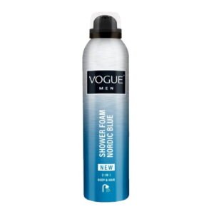 Vogue for men Nordic blue shower foam