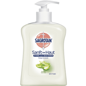 Sagrotan Antibacterial Liquid Hand Soap Aloe Vera, 250ml