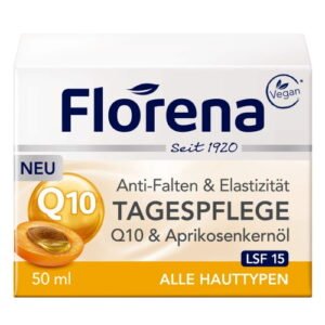 Florena Day Cream Q10 Anti-Wrinkle SPF, 50ml