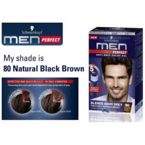 Schwarzkopf Men Perfect Color Gel 80 Black Brown