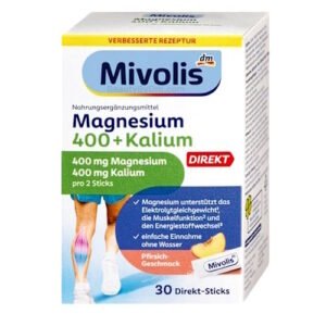 Mivolis Magnesium + Potassium Sticks, 30 pcs