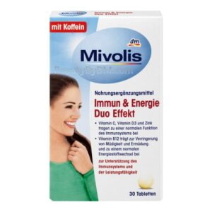 Mivolis Immune & Energy supports Immune System and Performance, 30 St.
