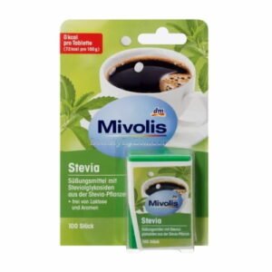 Mivolis Stevia Tablets for Weight Control, 100pcs