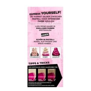 Schwarzkopf Got2b Hair Color Cream Artist Flamingo Pink